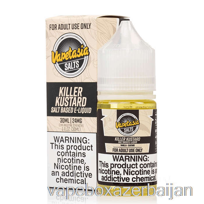 Vape Box Azerbaijan Killer Kustard - Vapetasia Salts - 30mL 12mg